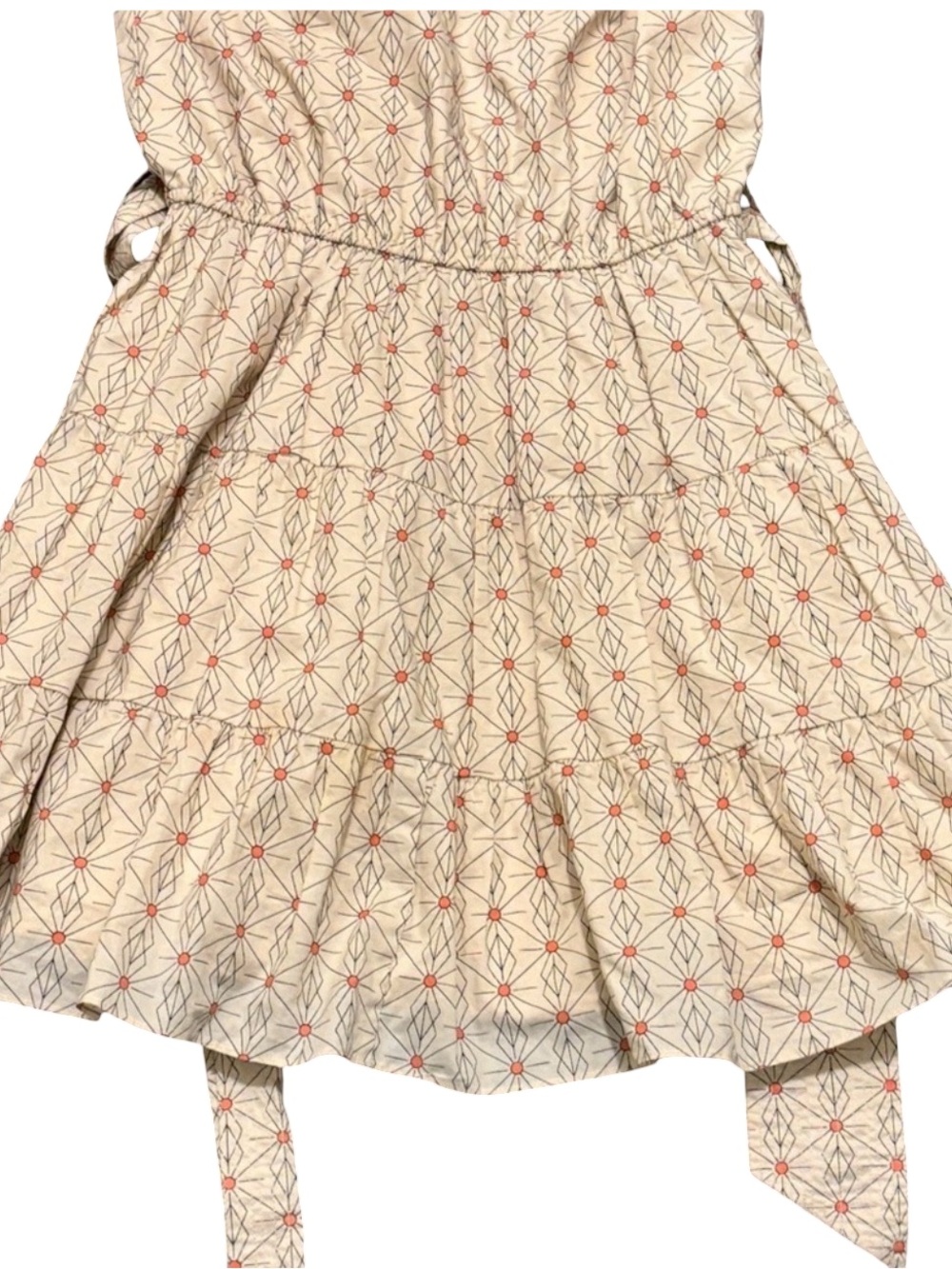 Anna Cate Floral Tie Waist Dress - Picture 3 of 5